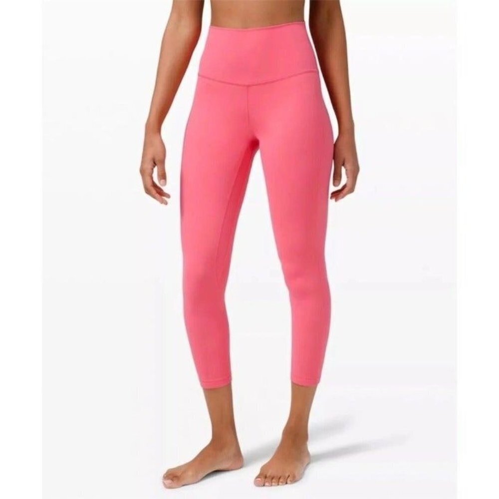 Lululemon Align High Rise Pants Leggings Guava Pink Size 12 Nwt